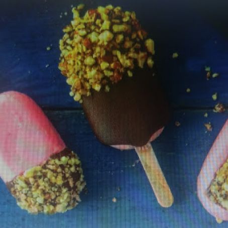 Raspberry Frozen Yogurt Pops Recipe